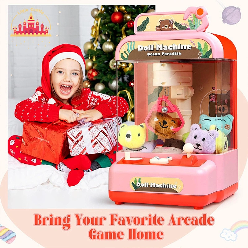 Small fun kids children mini claw machine toy with music & light SL06C017
